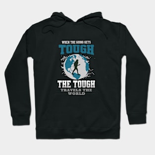 The Tough Travels Nature Discover Explore Planet Earth Playground Good Vibes Free Spirit Hoodie